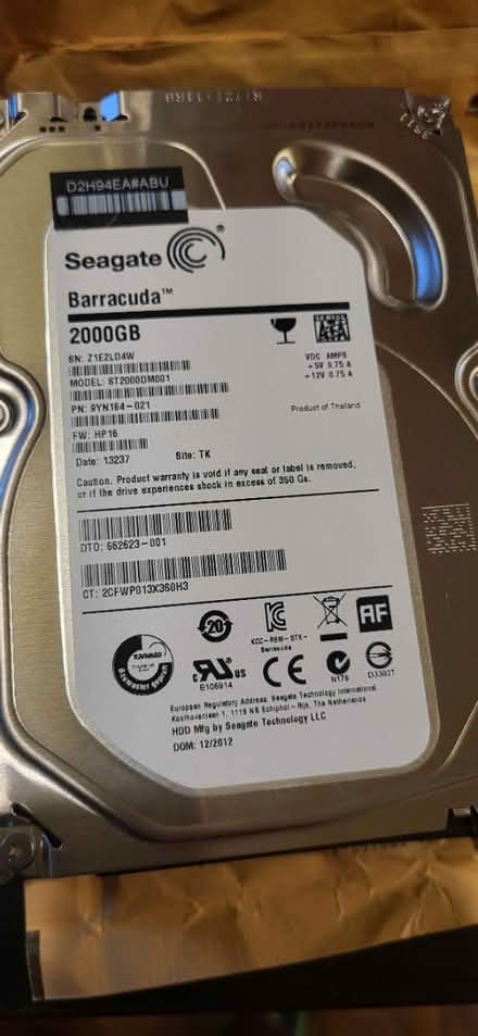 Photo of free 2 HDD (good condition) (Neilston G78 3DN) #1