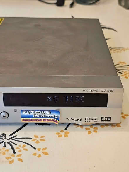 Photo of free Pioneer DVD Player DV-545 (Leslie KY6) #2