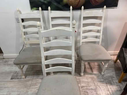 Photo of free 4 dining chairs (Lamberhead Green WN5) #1