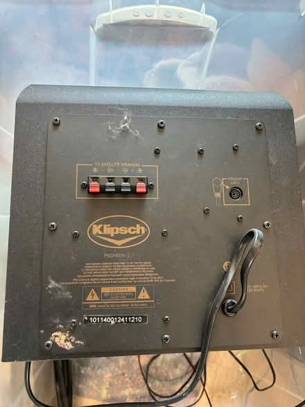 Photo of free Klipsch Speakers w/ amp (North Hollywood-Burbank) #2
