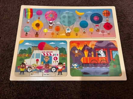 Photo of free Toddler stuff, puzzle, toys etc (Downtown Sunnyvale) #1