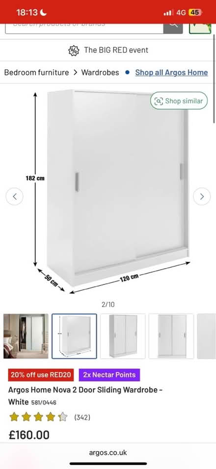 Photo of free Wardrobe. Unboxed (Littlemore OX4) #2