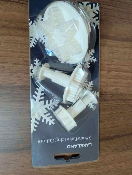 Photo of free Snowflake icing cutters (Stockbridge EH4) #1