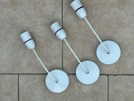 Photo of free Ceiling Rose, Cable and Connector x 3 (Kennington OX1) #2