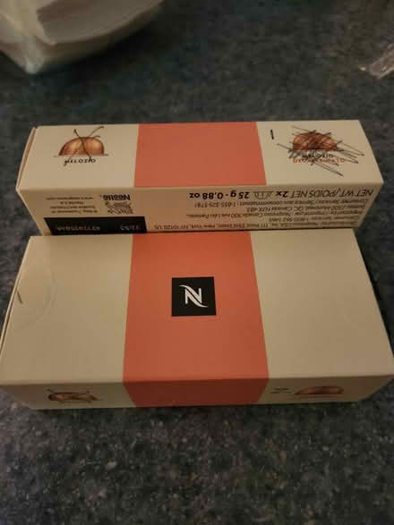 Photo of free 3 Vertuo Melonzio decaf capsules (Wedgwood, Seattle, WA, US) #1