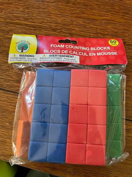 Photo of free Dollar Store counting cubes (Springfield, Delco) #1
