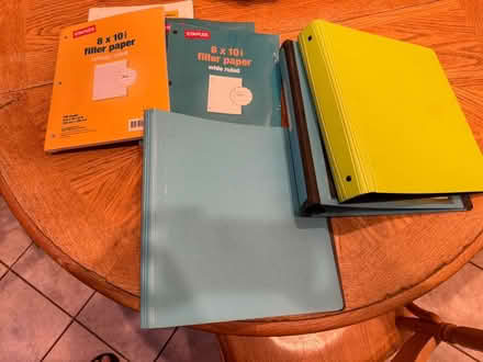 Photo of free Binders/Paper/office supplies (Colts Neck) #1