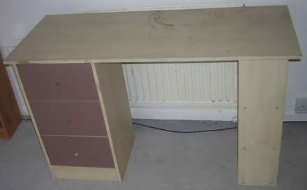 Photo of free desk with drawers and shelves (Hillfields BS16) #1