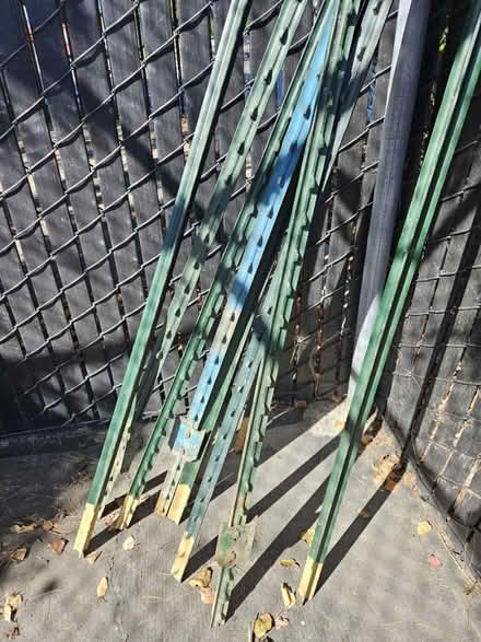 Photo of free Metal fences posts (Fair Oaks and Wolfe) #1