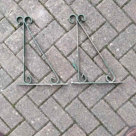 Photo of free Two wall brackets for hanging basket etc (Bolton le Sands LA5) #1