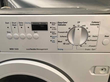 Photo of free Siemens integrated washing machine (Kendal) #2