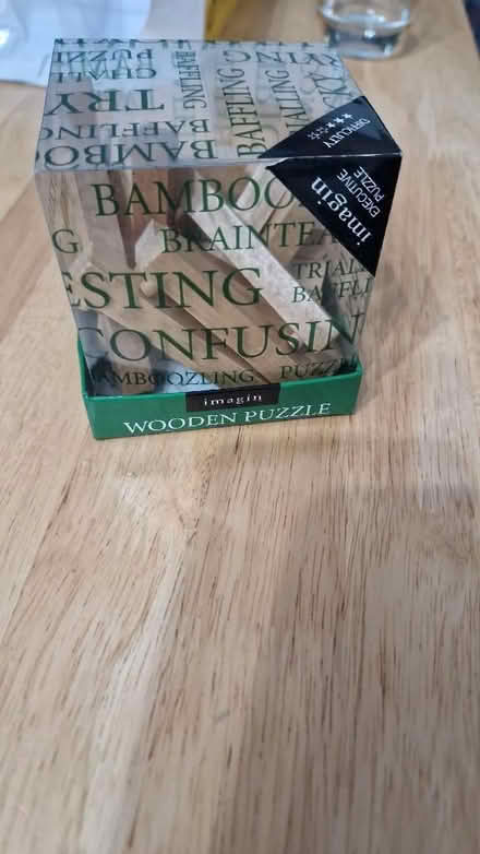 Photo of free Wooden puzzle (Sainsburys GL52) #1