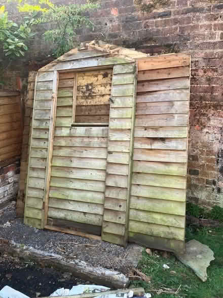 Photo of free 6' x 4' shed (no roof) (Dorking town centre) #1