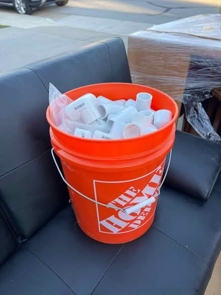 Photo of free PVC pipe fittings (San Mateo) #2