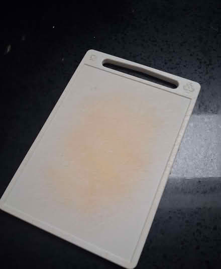 Photo of free Pet bowl, child hair towel and small chopping board (Lostock Hall PR5) #2