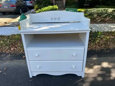 Photo of free Dresser / changing table (Cushing Square, Belmont) #1