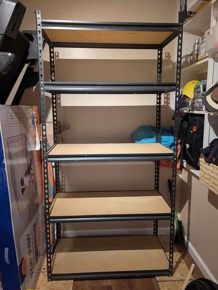 Photo of free Metal shelving (Frederick) #1