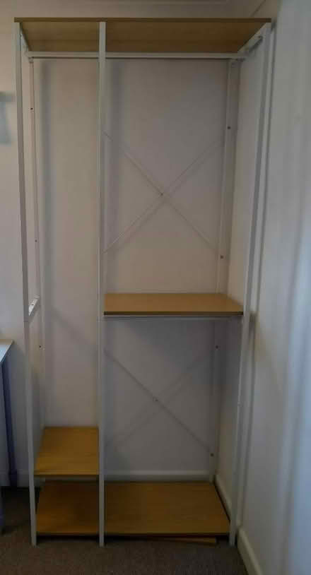 Photo of free Sturdy Hanging Rail with Shelves (Nr3 3bl) #2