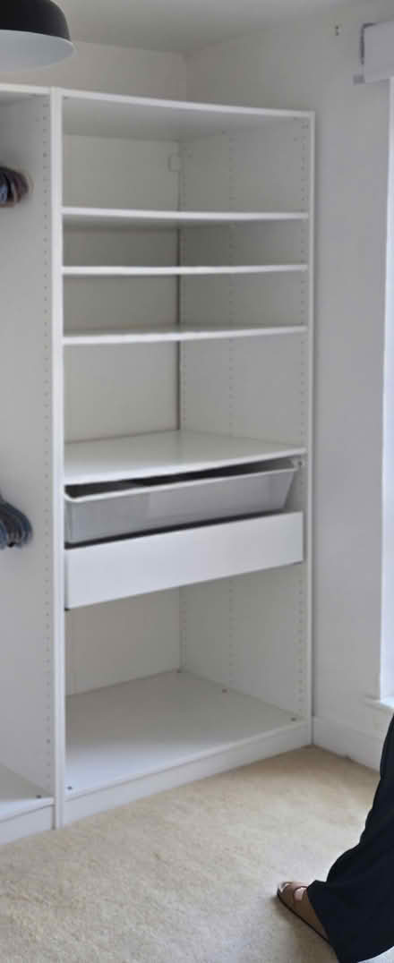 Photo of free White open wardrobe (Dalston / Stoke Newington) #1