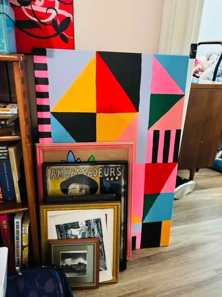 Photo of free Assorted artwork and books (North Hollywood) #2