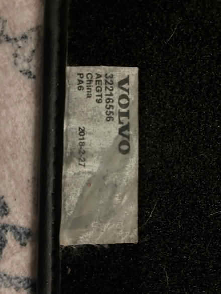 Photo of free 2018 Volvo XC 60 floor mats (Lamond Riggs) #1