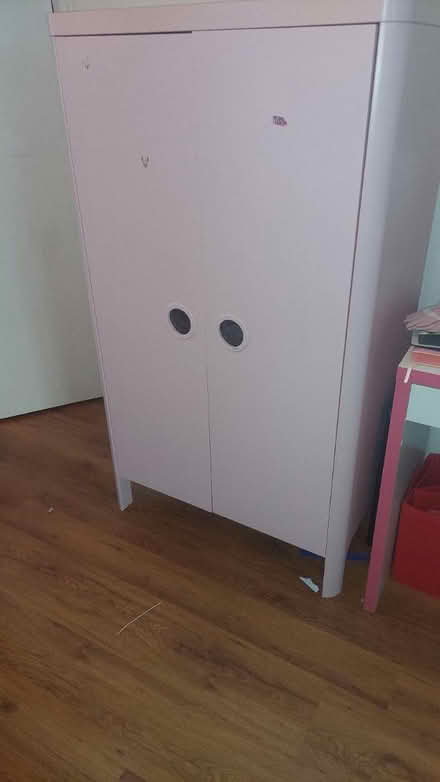 Photo of free Children's Pink Wardrobe (Rochester ME1) #2