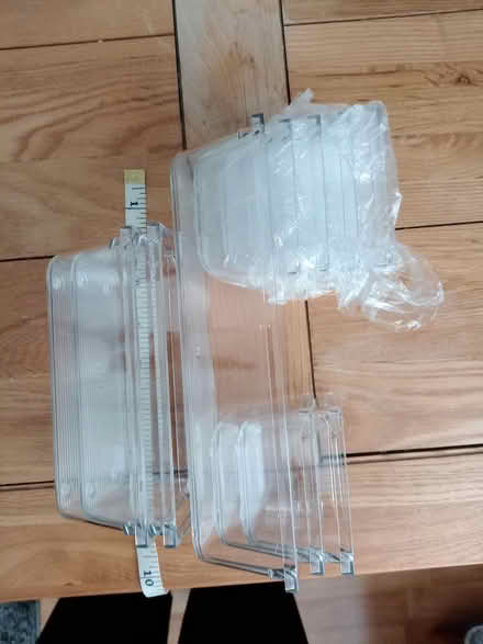 Photo of free Small Plastic Storage Containers (L14 Dovecot) #1