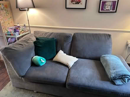 Photo of free Grey Left Hand Corner DFS Sofa (B14 Kings Heath) #4
