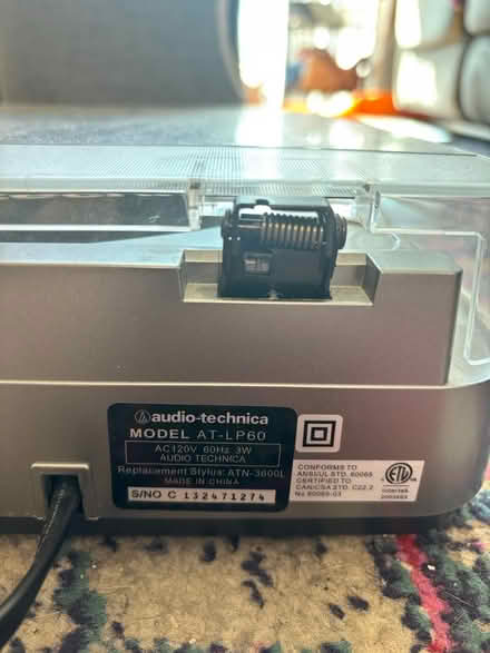 Photo of free Record player (Audio-technica) (North Hollywood-Burbank) #2