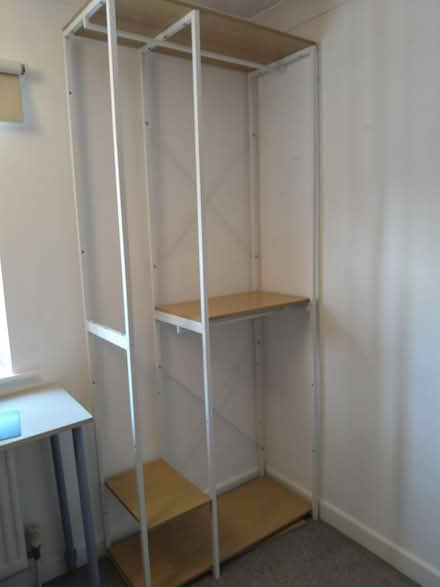 Photo of free Sturdy Hanging Rail with Shelves (Nr3 3bl) #1