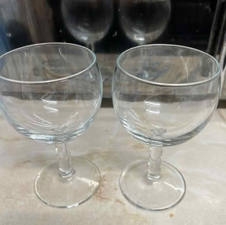 Photo of free Pair of nice quality wineglasses (Monks Hill CR2) #2