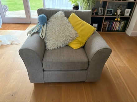 Photo of free Sofa 2 seater and armchair (North Lopham IP22) #2