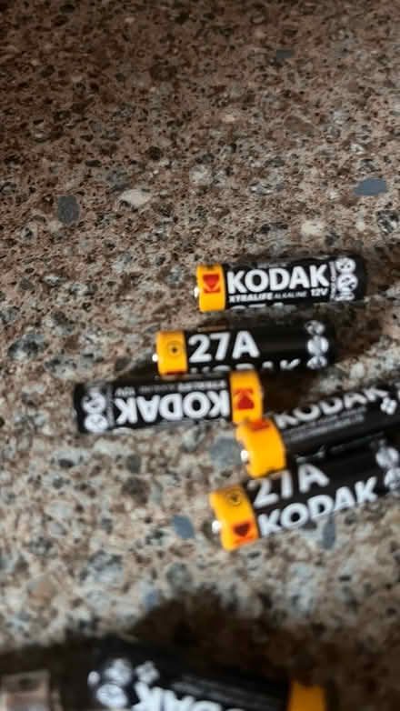 Photo of free 27A & 23A batteries new (IP4 Woodbridge Road) #2