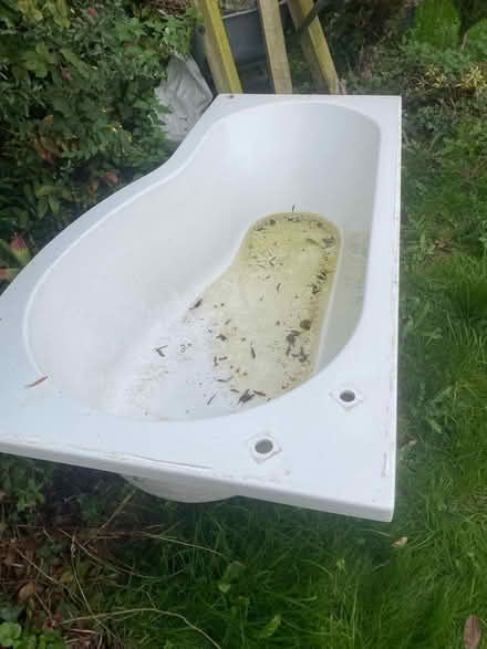 Photo of free Curved shower door as new fits bath (Guilsfield SY21) #1