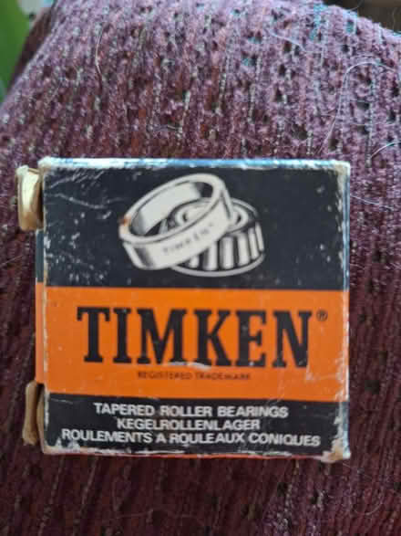 Photo of free Tapered roller bearings (Loddon NR14 6) #1