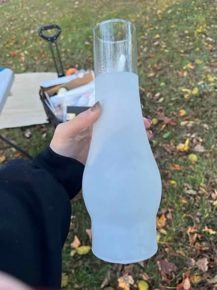 Photo of free Frosted Glass for Oil Lamp (Town of Newburgh) #1