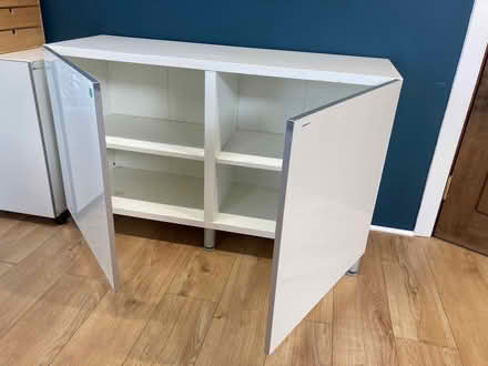 Photo of free White ikea cupboard with doors (New England Quarter BN1) #1