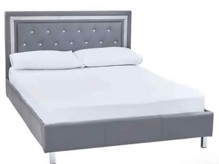 Photo of free Crystalle Double Bed Grey (Verwood, BH31 7F) #1