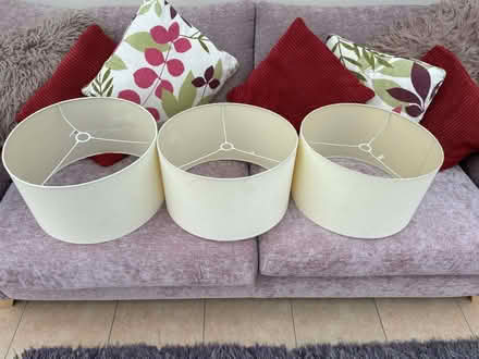 Photo of free Three Lampshades (Kennington OX1) #1