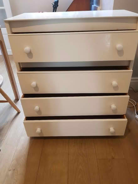 Photo of free White chest of drawers (NE2 Jesmond) #2