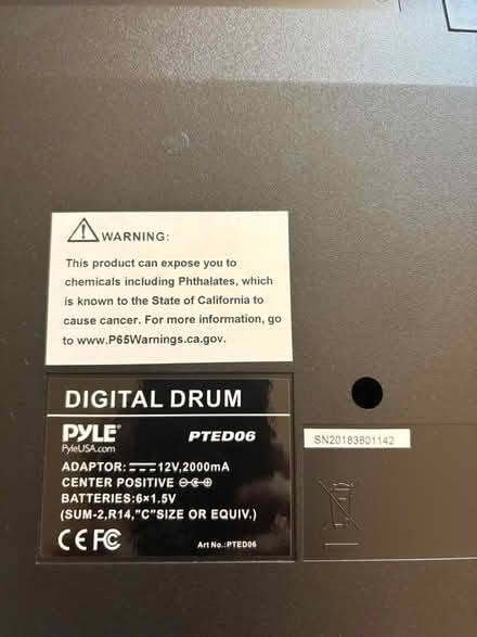 Photo of free Portable electronic drum machine (North Hollywood-Burbank) #3