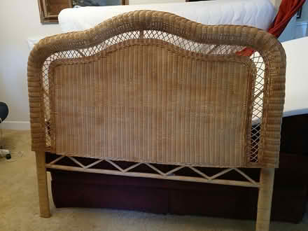 Photo of free Wicker Q headboard (Grove) #1