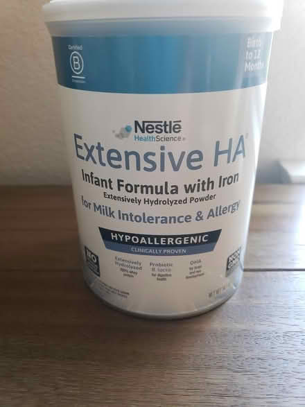 Photo of free Nestle HA & Aminoacid based formula (Morgan Hill) #1