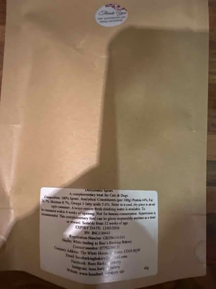 Photo of free Cat or dog treats (CO4 9 Colchester) #2