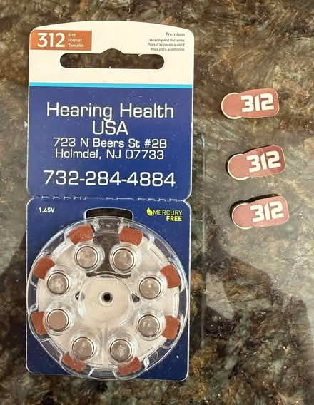 Photo of free Hearing aid batteries (New Monmouth area Middletown) #1