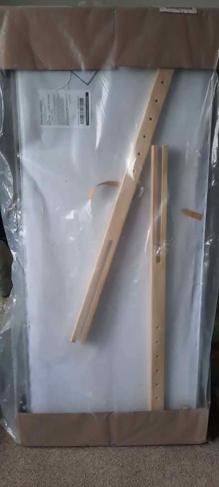 Photo of free grey 135cm headboard (Minchery Farm OX4) #2