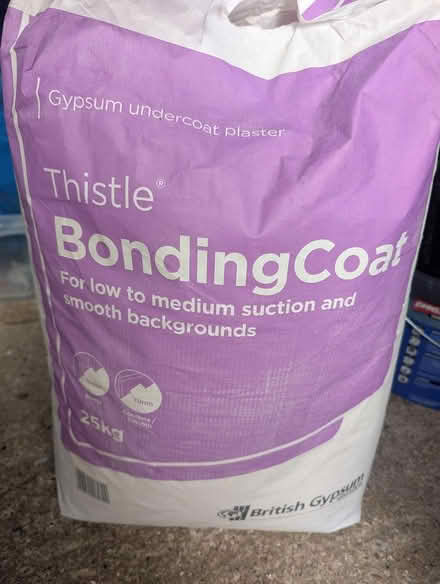 Photo of free 25kg bag Plaster Bonding coat (walberton) #1