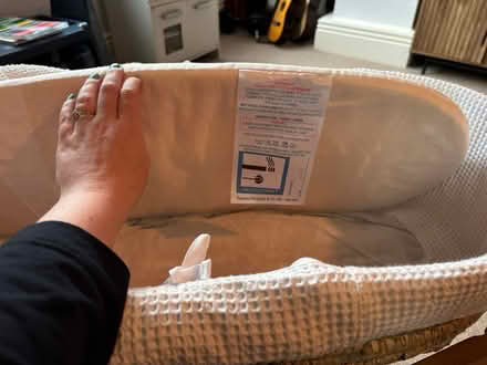 Photo of free Baby Moses basket (S6 - Loxley/Malin Bridge) #3