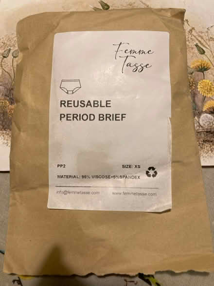 Photo of free reusable period pants (Barnards green WR14) #1