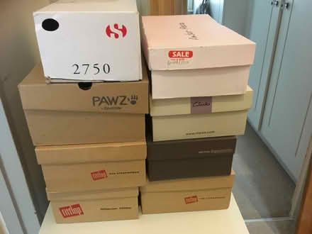 Photo of free Various Shoe boxes empty (Hammersmith W6, Brackenbury) #1